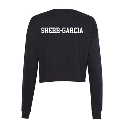 Siena - NCAA Women's Swimming & Diving : bette sherr-garcia - Women's Cropped Crew Fleece-1