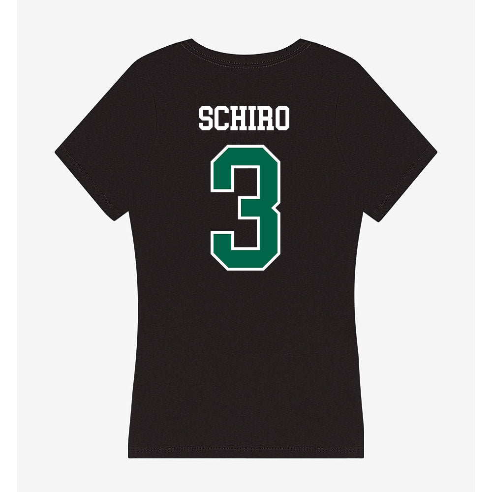 Siena - NCAA Women's Basketball : Francesca Schiro - Women's V-Neck T-Shirt-1