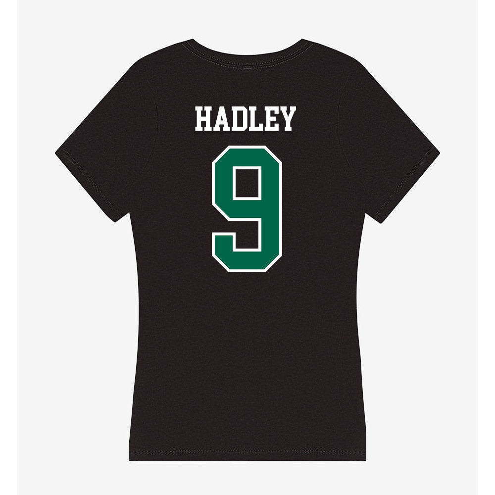 Siena - NCAA Women's Basketball : Caydence Hadley - Women's V-Neck T-Shirt-1
