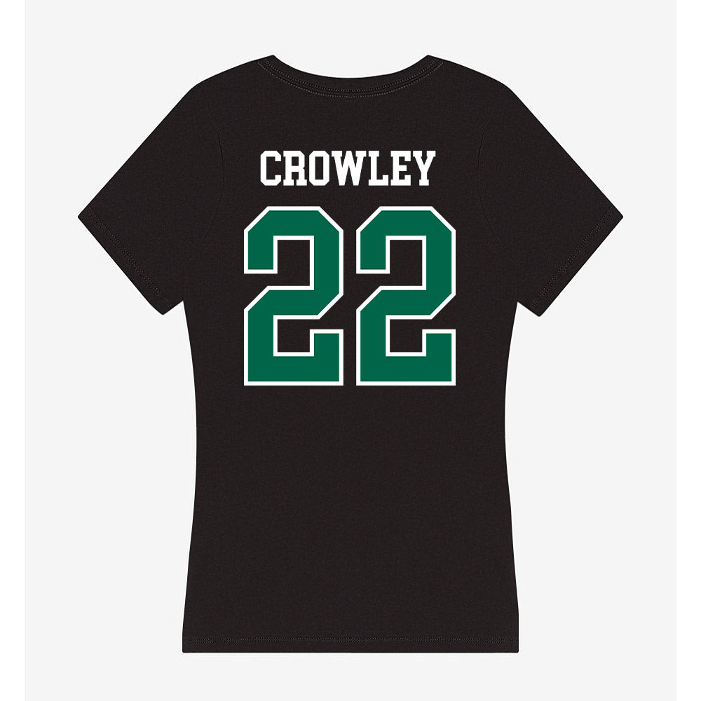 Siena - NCAA Women's Soccer : Grace Crowley - Women's V-Neck T-Shirt-1