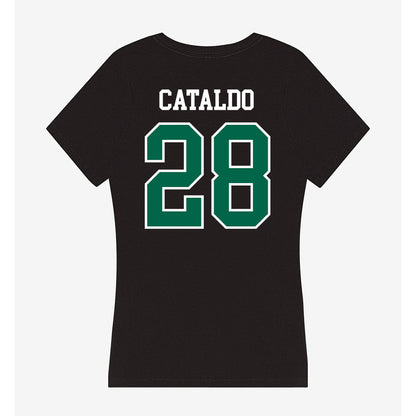 Siena - NCAA Men's Lacrosse : Leo Cataldo - Women's V-Neck T-Shirt-1