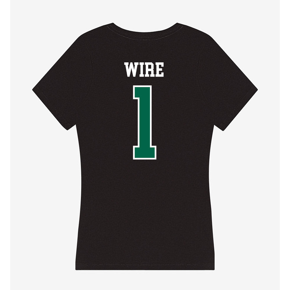 Siena - NCAA Women's Volleyball : Gabrielle Wire - Women's V-Neck T-Shirt-1