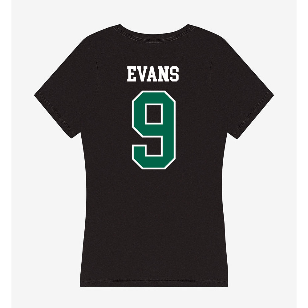 Siena - NCAA Women's Volleyball : Madison Evans - Women's V-Neck T-Shirt-1
