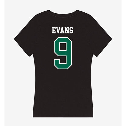 Siena - NCAA Women's Volleyball : Madison Evans - Women's V-Neck T-Shirt-1