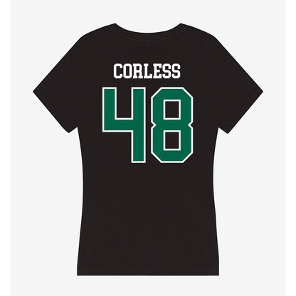 Siena - NCAA Men's Lacrosse : Brody Corless - Women's V-Neck T-Shirt-1