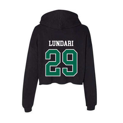 Siena - NCAA Baseball : Ryan Lundari - Women's Crop Fleece Hoodie-1