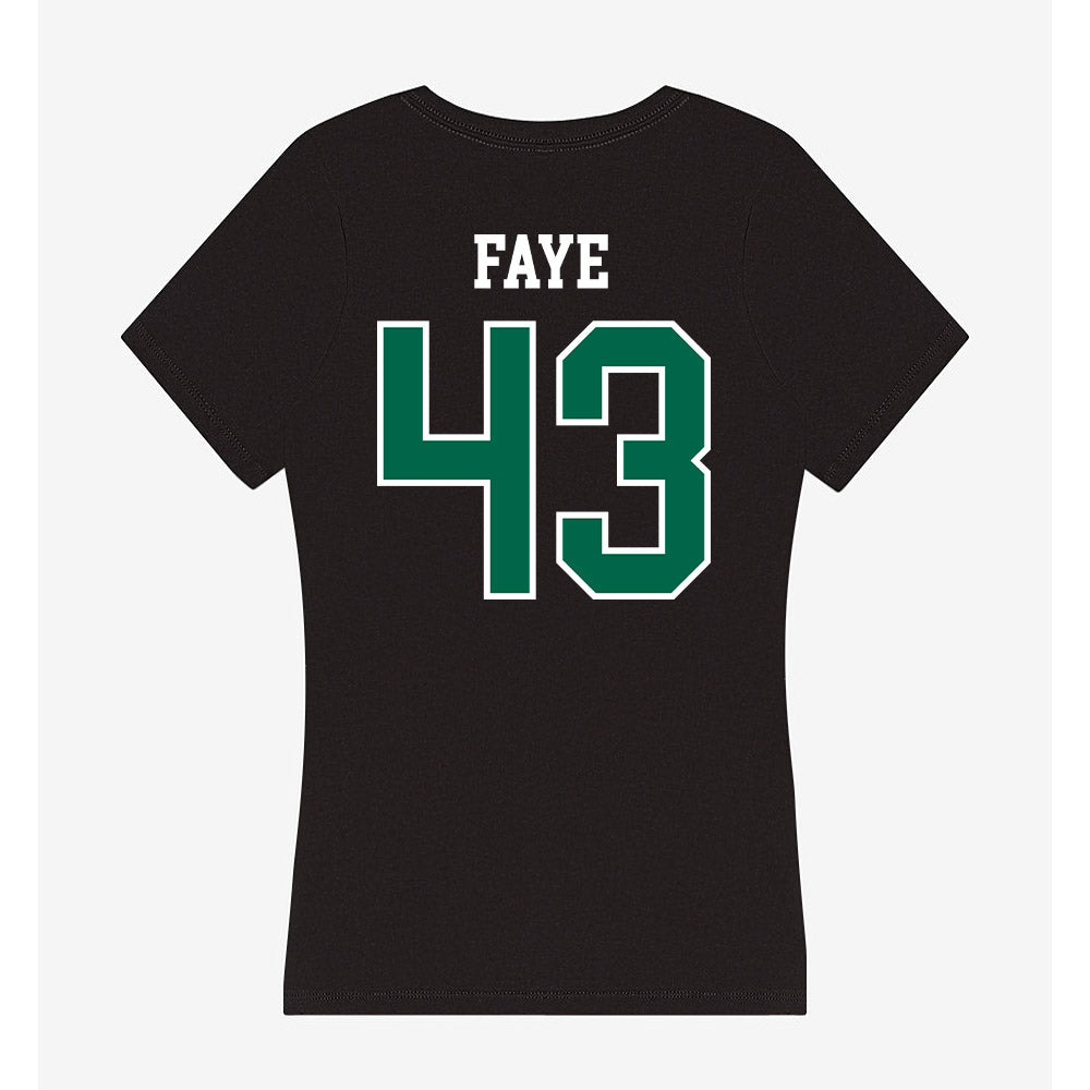 Siena - NCAA Men's Lacrosse : Fallou Faye - Women's V-Neck T-Shirt-1