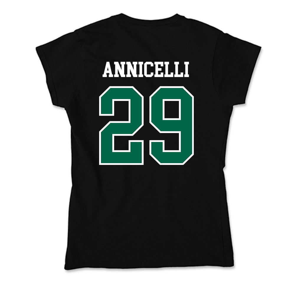 Siena - NCAA Men's Lacrosse : Doug Annicelli - Soft Style Women’s T-Shirt-1
