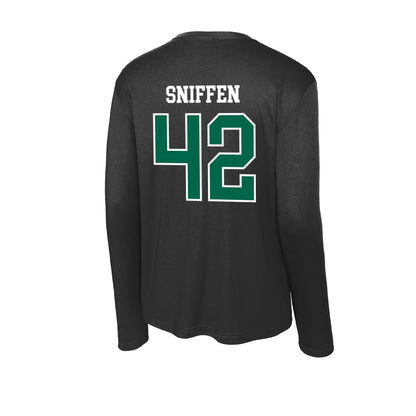 Siena - NCAA Men's Lacrosse : William Sniffen - Activewear Long Sleeve T-Shirt-1