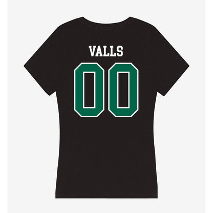 Siena - NCAA Women's Soccer : Maria Valls - Women's V-Neck T-Shirt-1