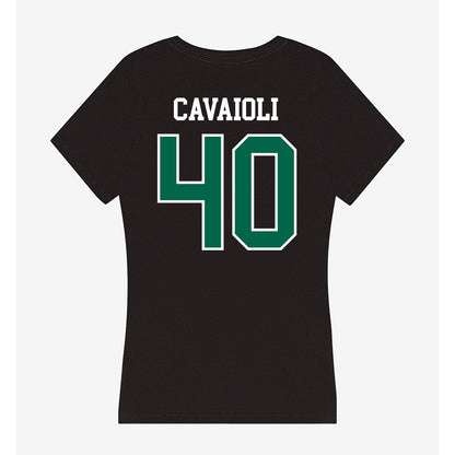 Siena - NCAA Men's Lacrosse : Jack Cavaioli - Women's V-Neck T-Shirt-1