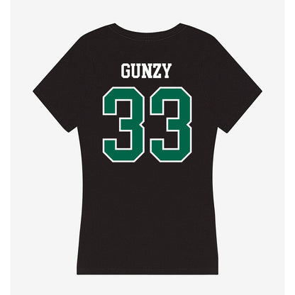 Siena - NCAA Baseball : JT Gunzy - Women's V-Neck T-Shirt-1