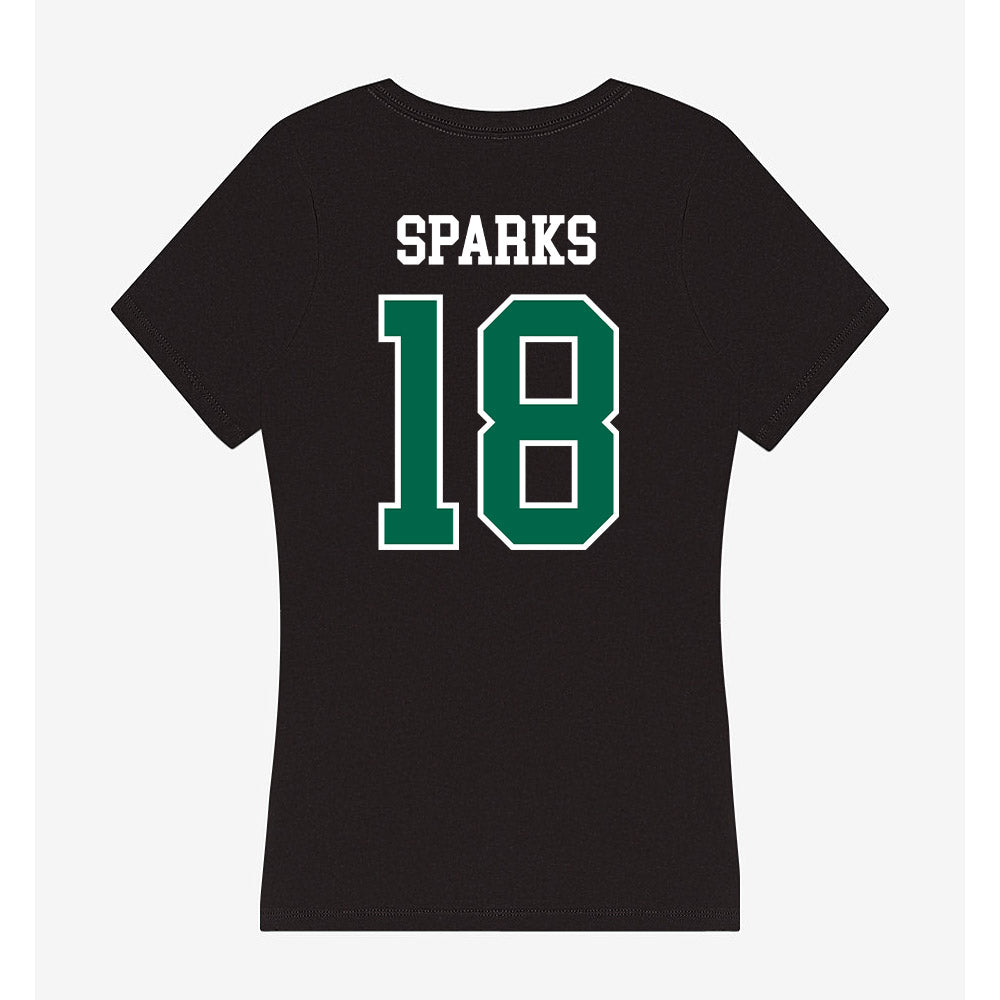 Siena - NCAA Baseball : Jake Sparks - Women's V-Neck T-Shirt-1
