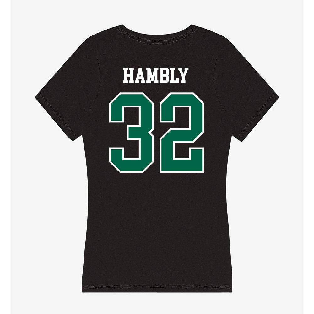 Siena - NCAA Baseball : Cole Hambly - Women's V-Neck T-Shirt-1