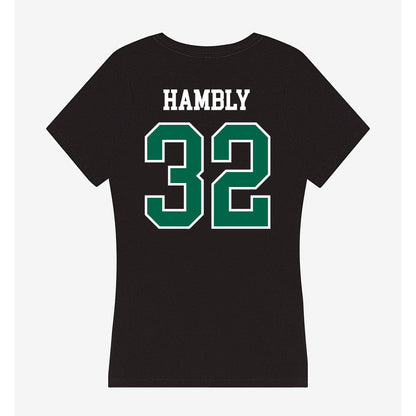 Siena - NCAA Baseball : Cole Hambly - Women's V-Neck T-Shirt-1