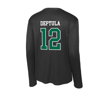 Siena - NCAA Women's Lacrosse : Hailey Deptula - Activewear Long Sleeve T-Shirt-1