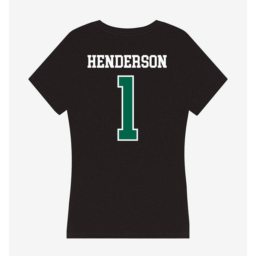 Siena - NCAA Men's Basketball : Isaiah Henderson - Women's V-Neck T-Shirt-1