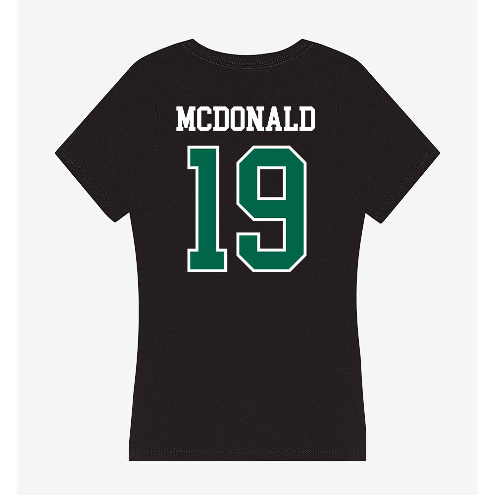Siena - NCAA Men's Lacrosse : Timmy Mcdonald - Women's V-Neck T-Shirt-1