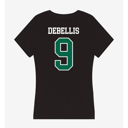 Siena - NCAA Men's Lacrosse : Vito DeBellis - Women's V-Neck T-Shirt-1