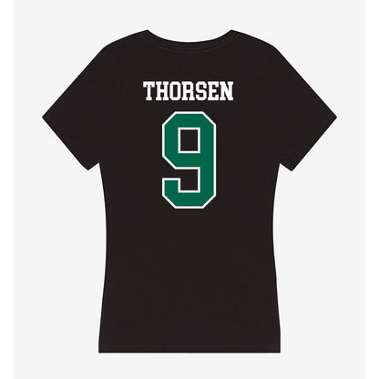 Siena - NCAA Baseball : Matt Thorsen - Women's V-Neck T-Shirt-1