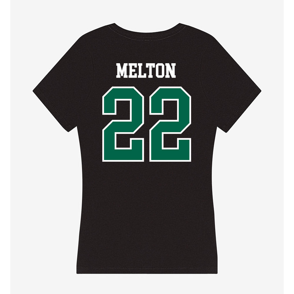 Siena - NCAA Softball : Lauren Melton - Women's V-Neck T-Shirt-1