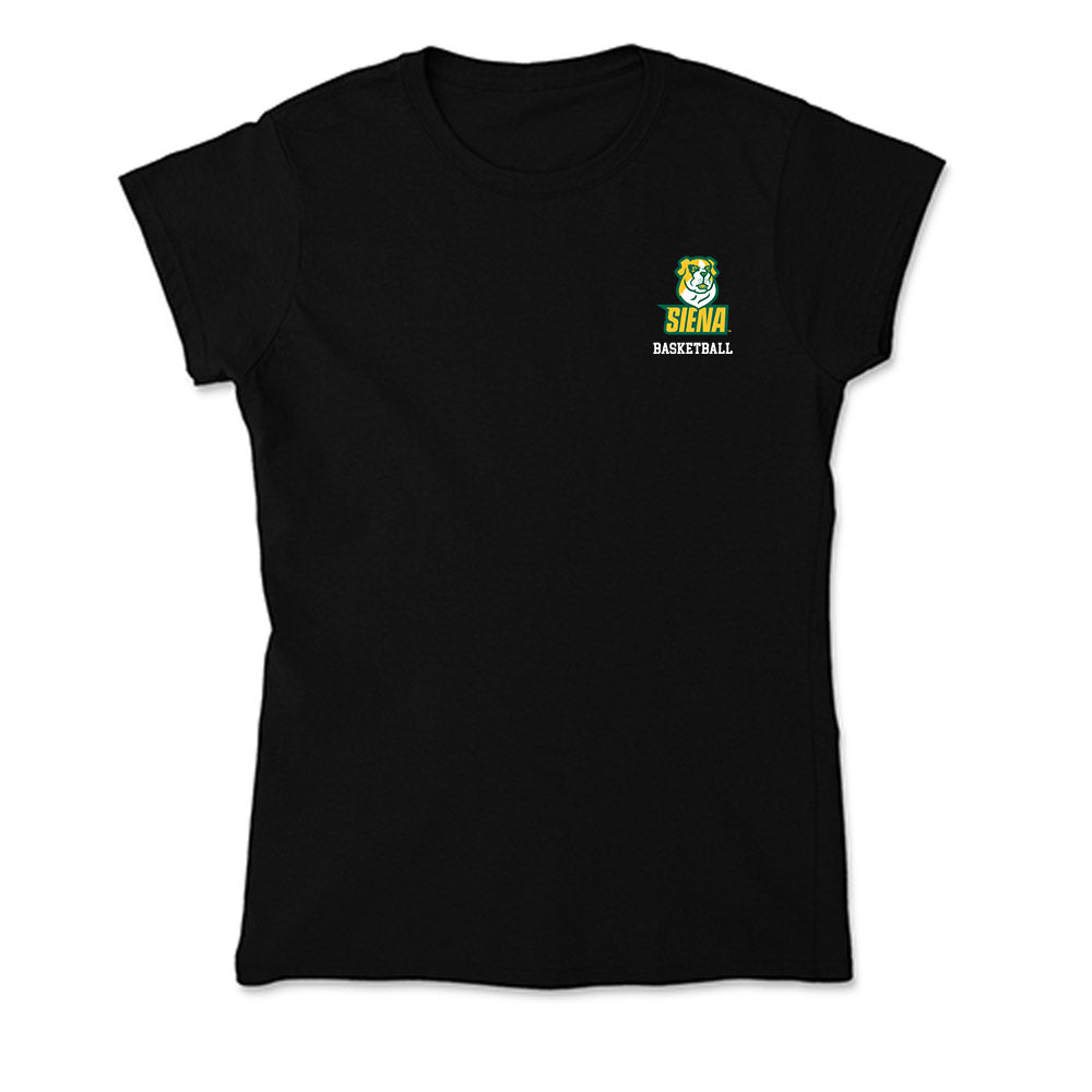 Siena - NCAA Men's Basketball : Marcus Jackson - Soft Style Women’s T-Shirt-0