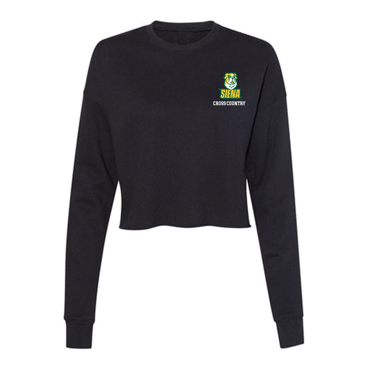 Siena - NCAA Women's Cross Country : Avery Harrington - Women's Cropped Crew Fleece-0