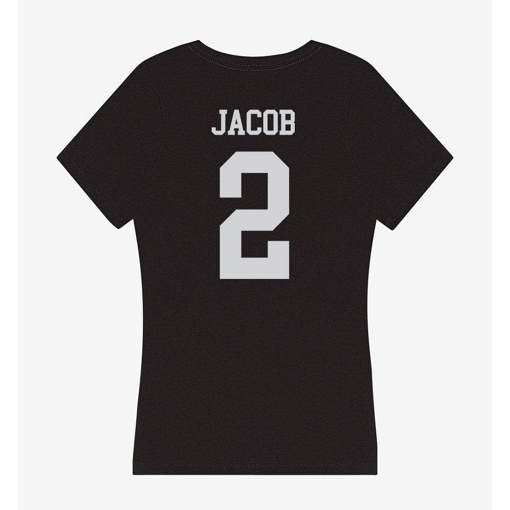 William & Mary - NCAA Women's Lacrosse : Margaret Jacob - Classic Shersey Women's V-Neck T-Shirt-1