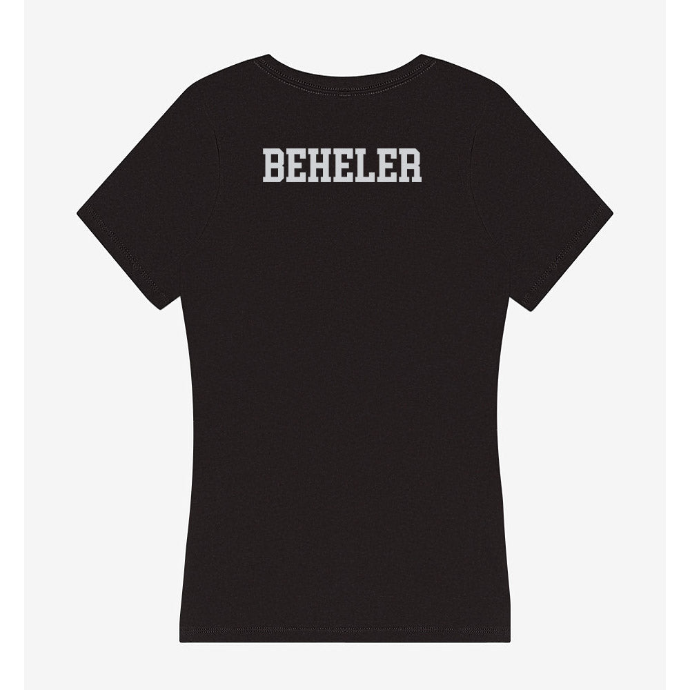 William & Mary - NCAA Football : Jack Beheler - Classic Shersey Women's V-Neck T-Shirt-1