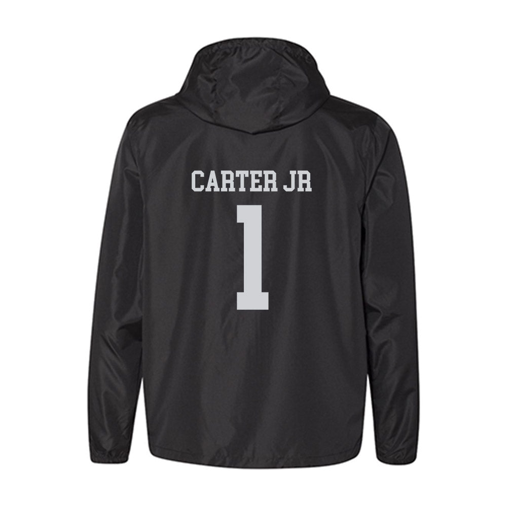 William & Mary - NCAA Men's Basketball : Brian Carter Jr - Classic Shersey Windbreaker-1