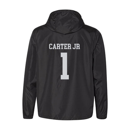 William & Mary - NCAA Men's Basketball : Brian Carter Jr - Classic Shersey Windbreaker-1