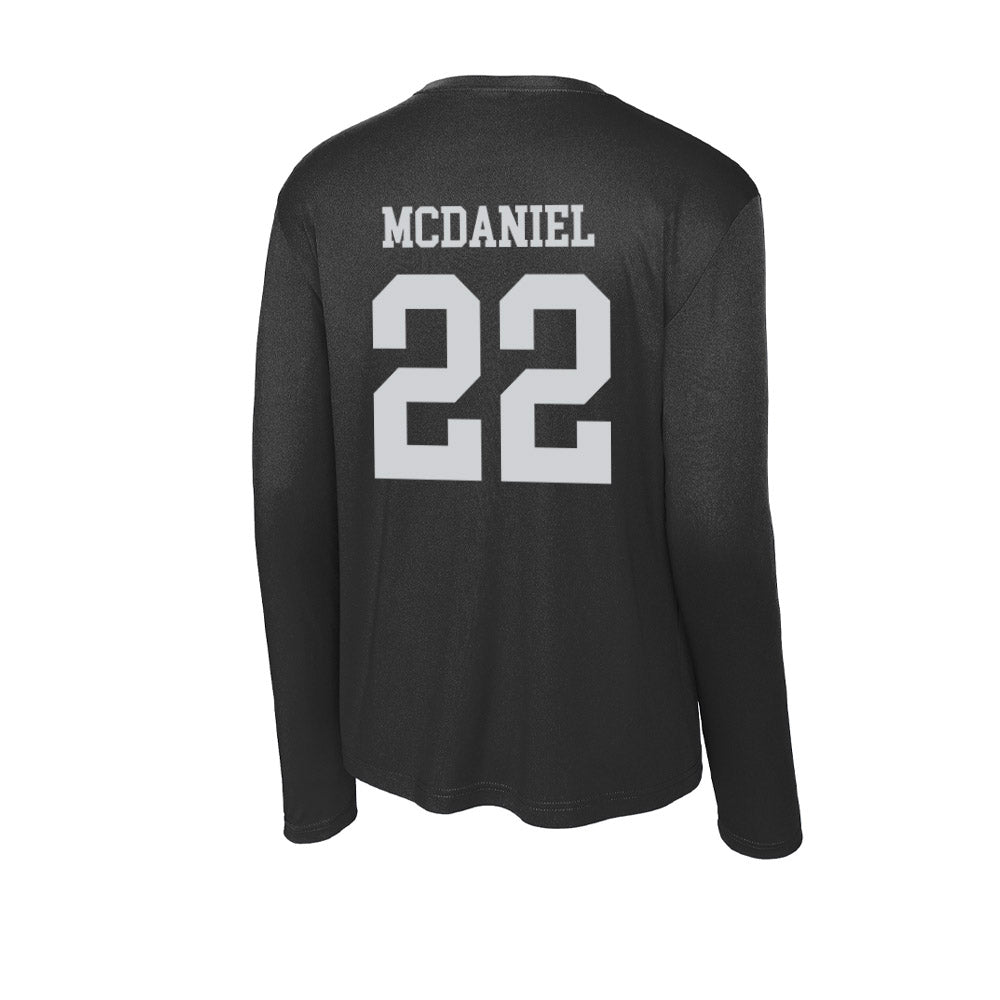 William & Mary - NCAA Football : Impact McDaniel - Classic Shersey Activewear Long Sleeve T-Shirt-1