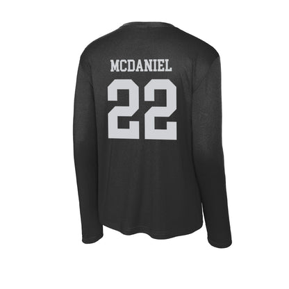 William & Mary - NCAA Football : Impact McDaniel - Classic Shersey Activewear Long Sleeve T-Shirt-1