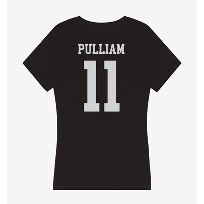 William & Mary - NCAA Men's Basketball : Kyle Pulliam - Classic Shersey Women's V-Neck T-Shirt-1