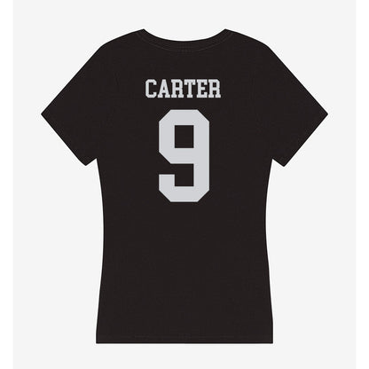 William & Mary - NCAA Women's Volleyball : Ava Carter - Classic Shersey Women's V-Neck T-Shirt-1