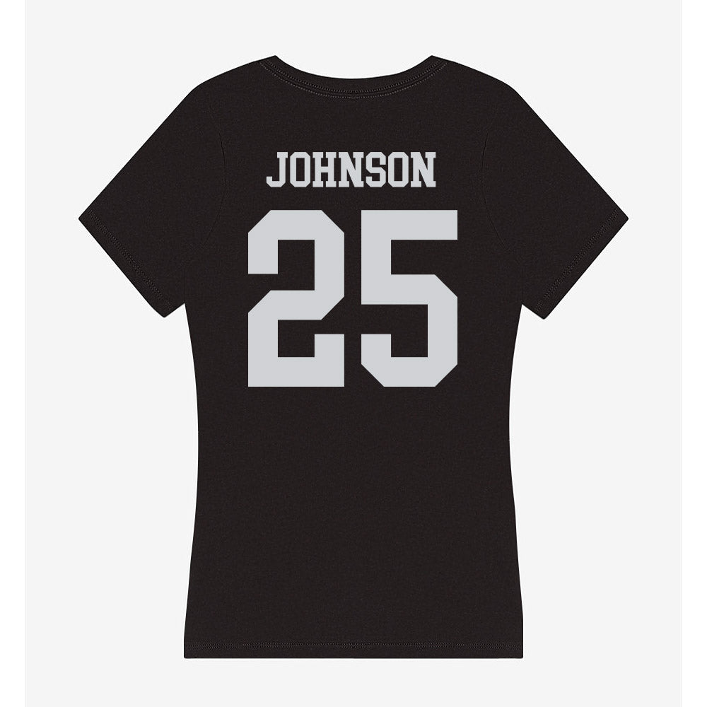 William & Mary - NCAA Women's Soccer : Claire Johnson - Classic Shersey Women's V-Neck T-Shirt-1