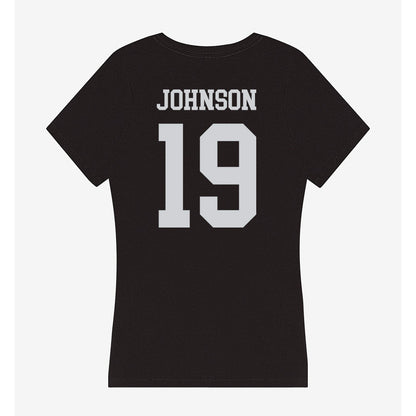 William & Mary - NCAA Football : Harrison Johnson - Classic Shersey Women's V-Neck T-Shirt-1