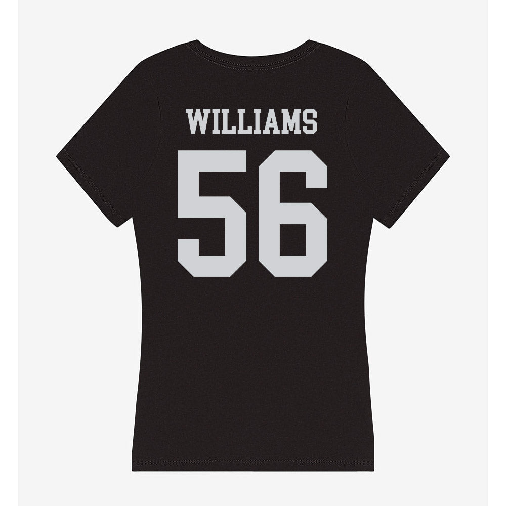 William & Mary - NCAA Football : Joseph Williams - Classic Shersey Women's V-Neck T-Shirt-1