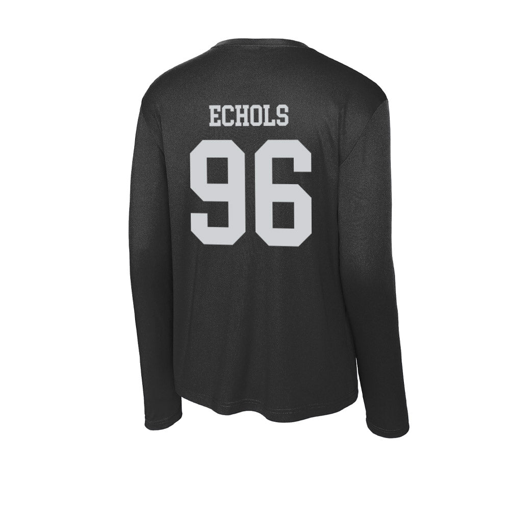 William & Mary - NCAA Football : Brady Echols - Classic Shersey Activewear Long Sleeve T-Shirt-1
