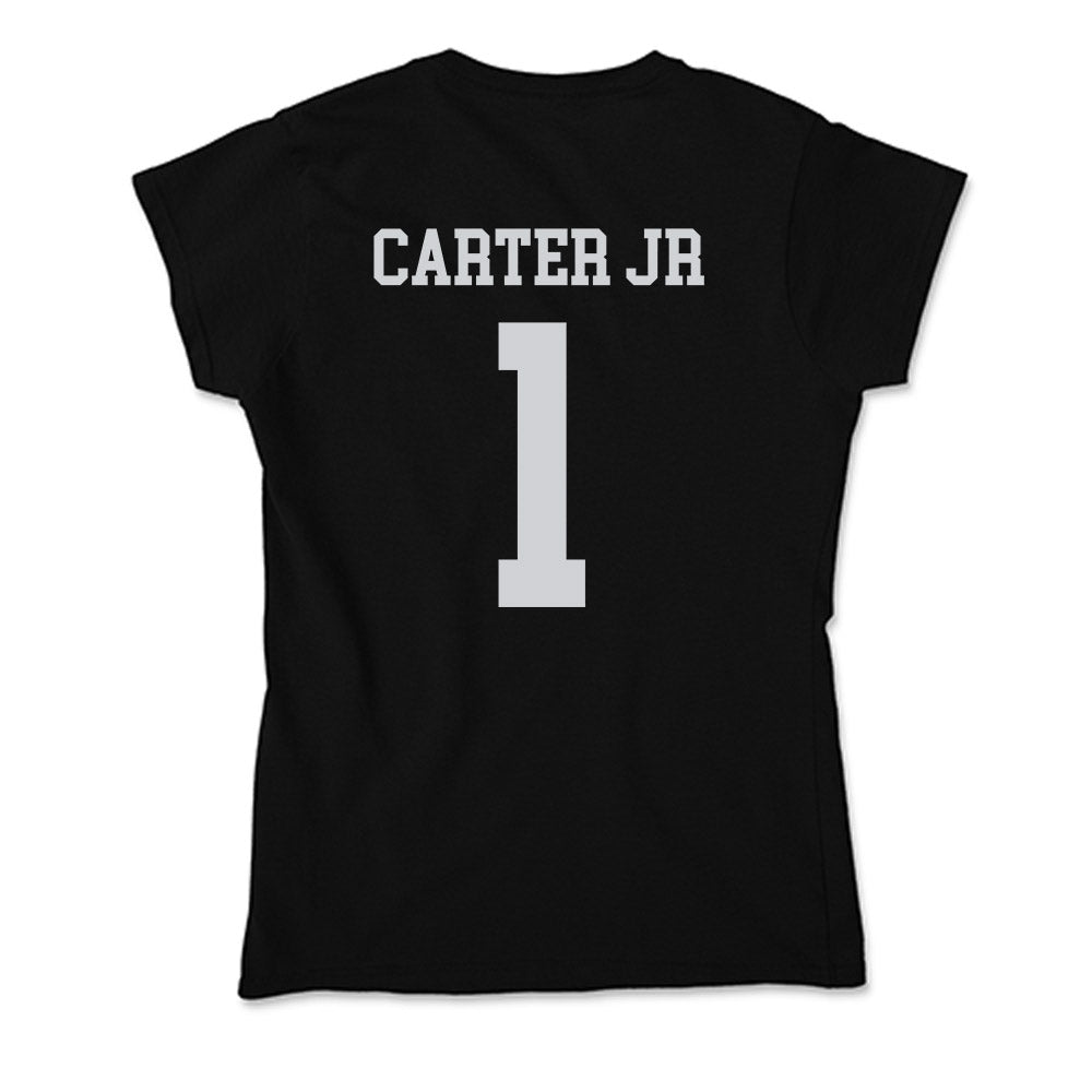 William & Mary - NCAA Men's Basketball : Brian Carter Jr - Classic Shersey Soft Style Women’s T-Shirt-1