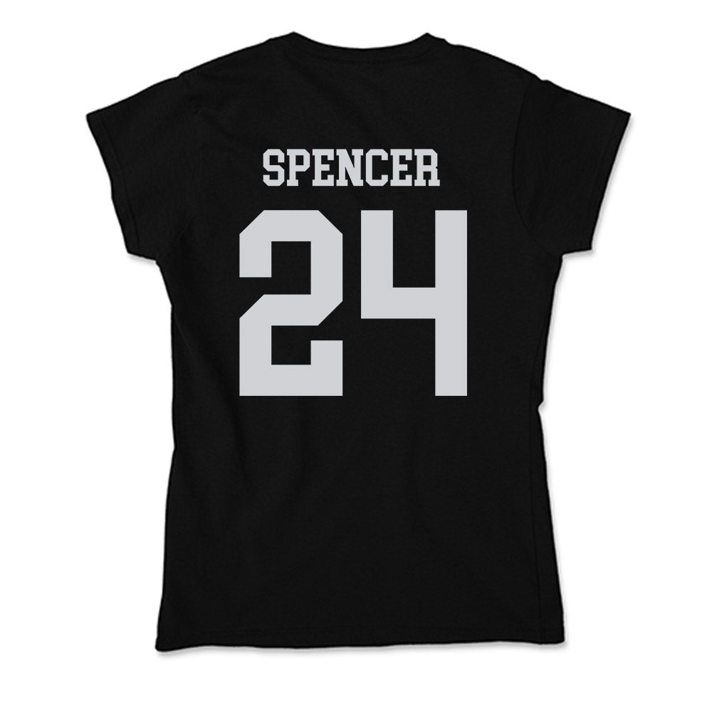 William & Mary - NCAA Men's Basketball : Kaleb Spencer - Classic Shersey Soft Style Women’s T-Shirt-1