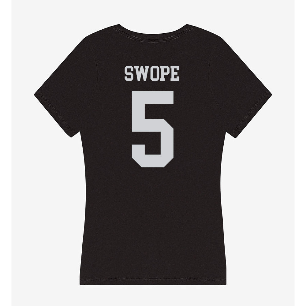 William & Mary - NCAA Women's Volleyball : Shylah Swope - Classic Shersey Women's V-Neck T-Shirt-1