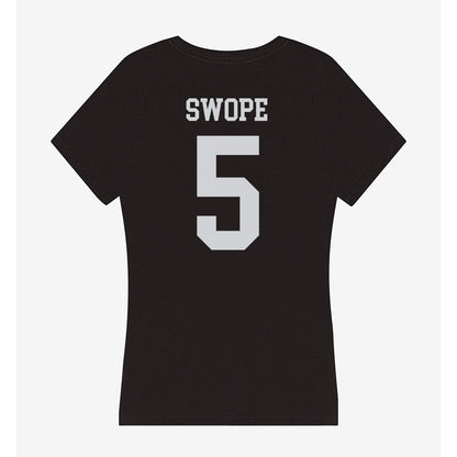 William & Mary - NCAA Women's Volleyball : Shylah Swope - Classic Shersey Women's V-Neck T-Shirt-1