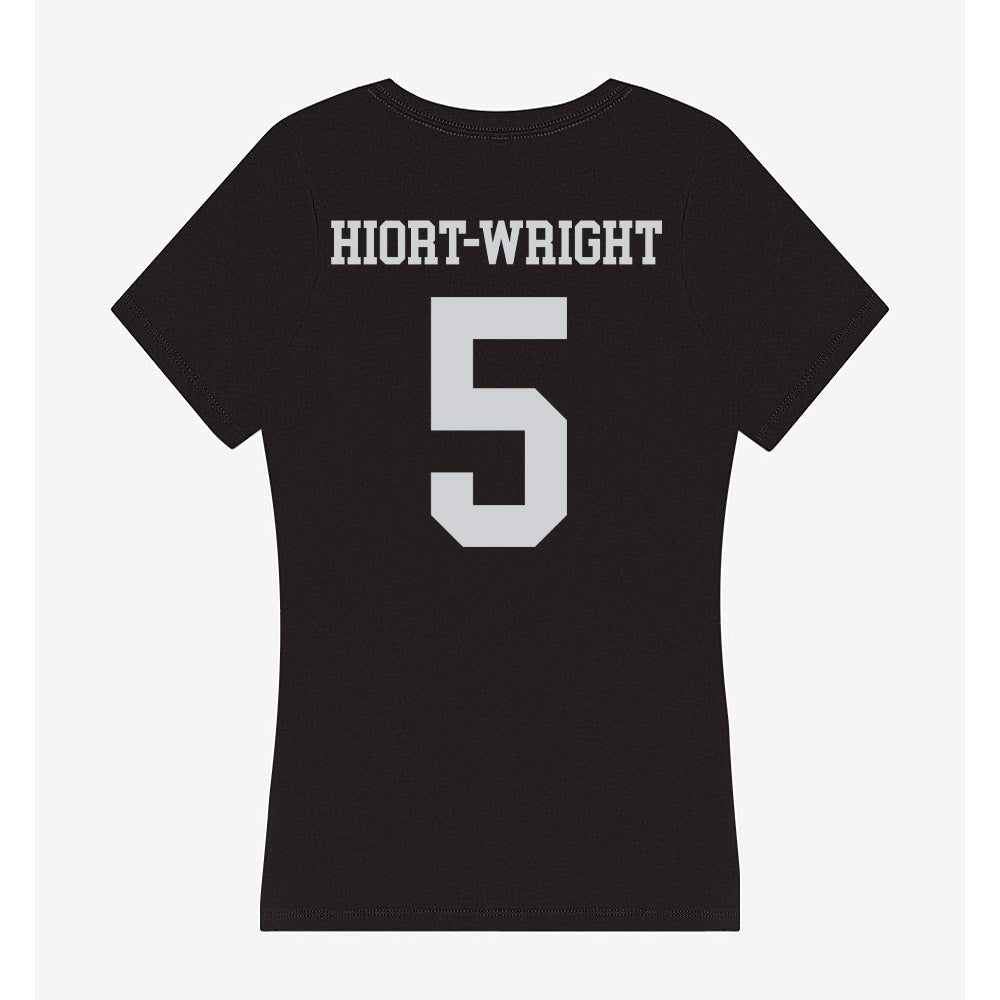 William & Mary - NCAA Men's Soccer : Noah Hiort-Wright - Classic Shersey Women's V-Neck T-Shirt-1