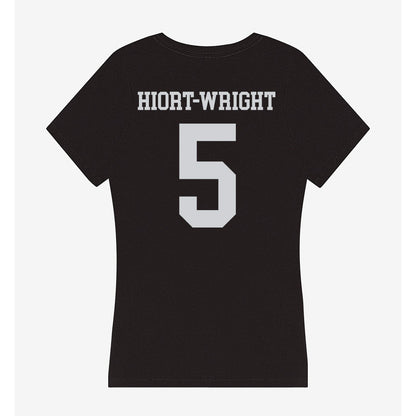 William & Mary - NCAA Men's Soccer : Noah Hiort-Wright - Classic Shersey Women's V-Neck T-Shirt-1