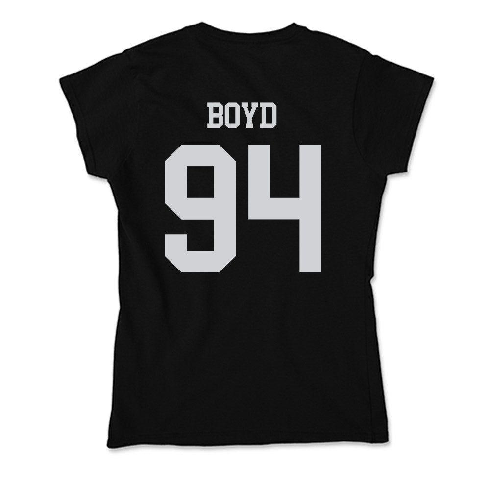 William & Mary - NCAA Football : Carter Boyd - Classic Shersey Soft Style Women’s T-Shirt-1