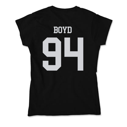 William & Mary - NCAA Football : Carter Boyd - Classic Shersey Soft Style Women’s T-Shirt-1