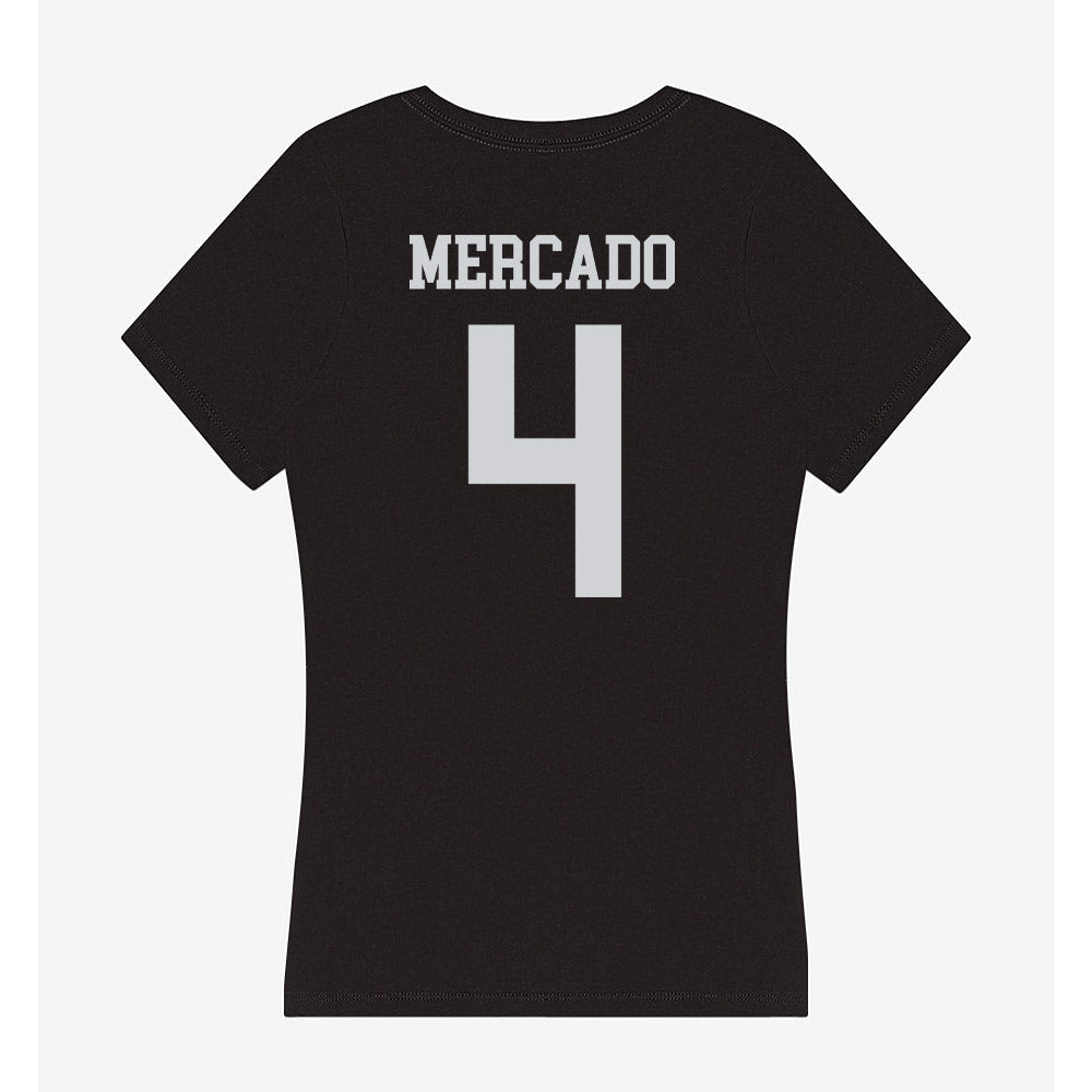 William & Mary - NCAA Women's Basketball : Arianna Mercado - Classic Shersey Women's V-Neck T-Shirt-1