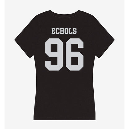 William & Mary - NCAA Football : Brady Echols - Classic Shersey Women's V-Neck T-Shirt-1
