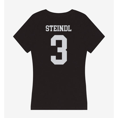 William & Mary - NCAA Women's Basketball : Jordyn Steindl - Classic Shersey Women's V-Neck T-Shirt-1